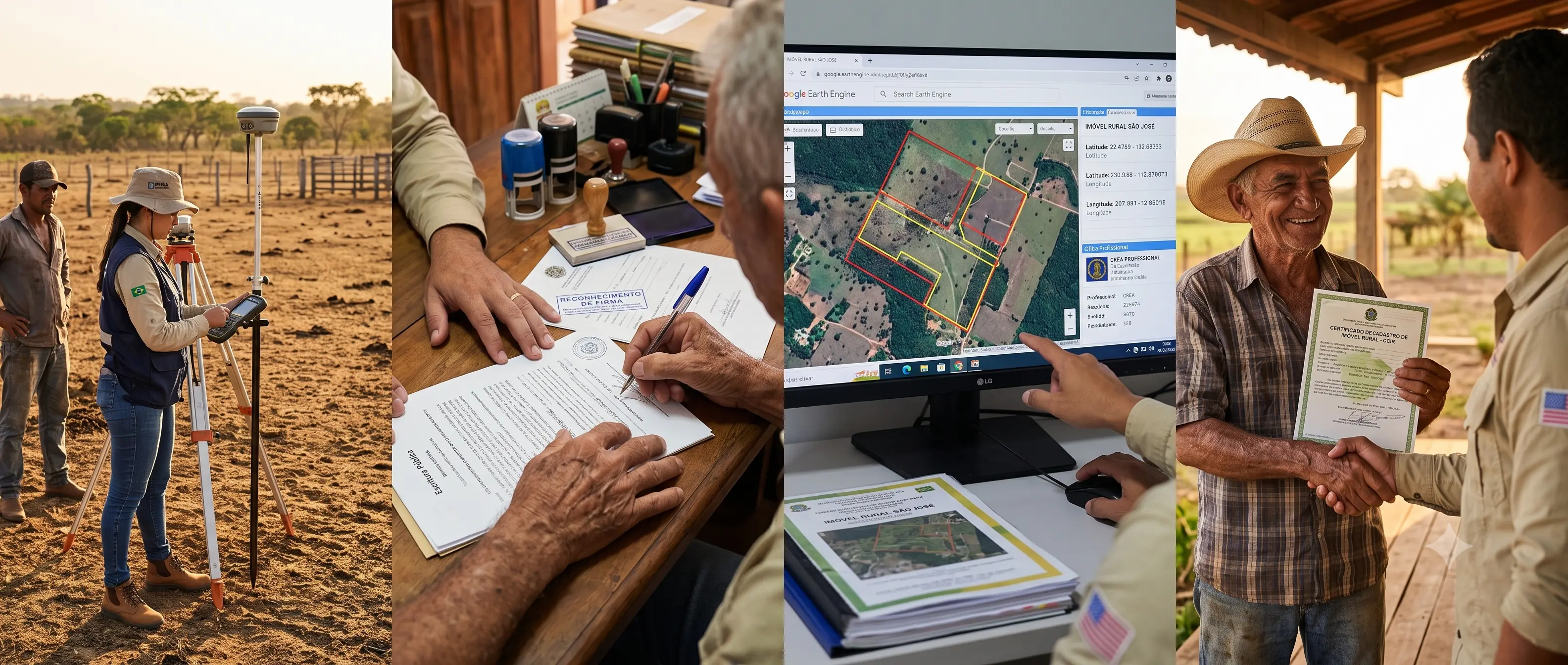 Etapas do processo de regularização fundiária